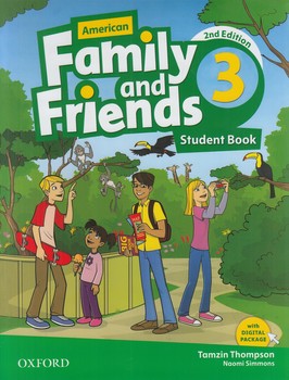 FAMILY AND FRIENDS3(S+W+CD)2ND EDITION-AMERICAN^