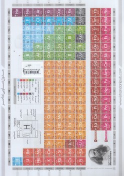 جدول تناوبيA4لمينت35*21(پوسترايران)