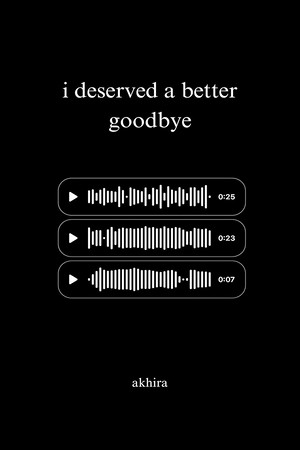 ارجینال من سزاوار خداحافظی بهتری بودم(شعر)/I deserved a better goodbye/#