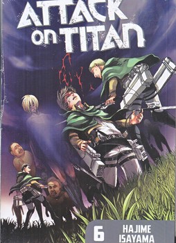 مانگا شماره 6 (ATTACK ON TITAN)   (شوميز/رقعي/مات)