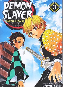 مانگا شماره 3 (demon slayer) (شوميز/رقعي/مات)