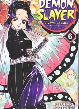 مانگا شماره 6 (demon slayer) (شوميز/رقعي/مات)