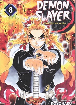 مانگا شماره 8 (demon slayer) (شوميز/رقعي/مات)