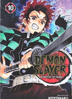 مانگا شماره 10 (demon slayer)(شوميز/رقعي/مات)