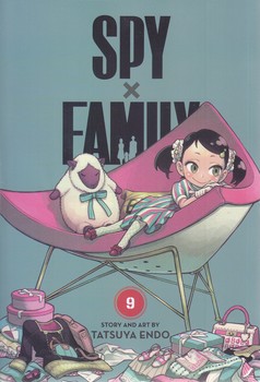 مانگا 9(زبان اصلي/ SPY family)(رقعي/شوميز/زبان ما/مات)