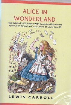 ارجينال آليس در سرزمين عجايب alice in wonderland(رقعي- شوميز-معيار انديشه)