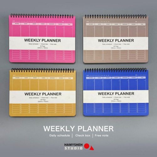 دفتر برنامه ریزی هفتگی - weekly planner