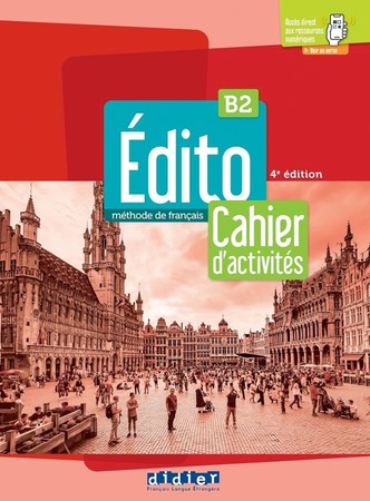 edito b2(cahier d activites) 4/ed