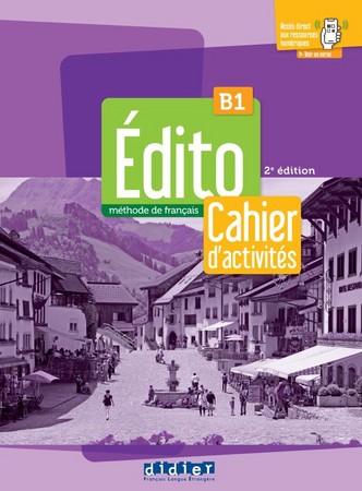 edito b1(cahier d activites) 4/ed