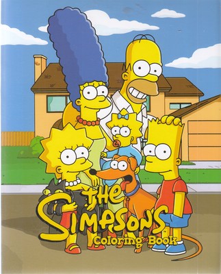رنگ آمیزی سیمونز-simpsons