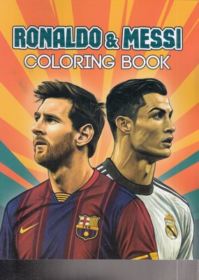 رنگ-آمیزی-بزرگسال-رونالدو-و-مسی-ronaldomessi