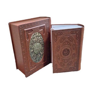 کلیات-شمس-وزیری-چرم-طرح-مس-جعبه-دار