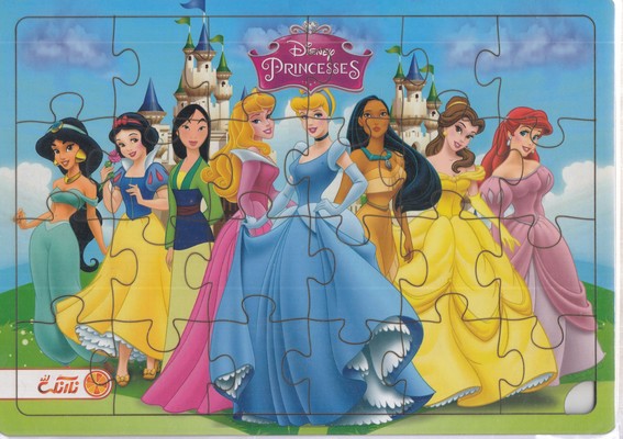 پازل-چوبی-princesses-پرنسس-ها-ابعاد-20-29(پشت-وایت-بردی)