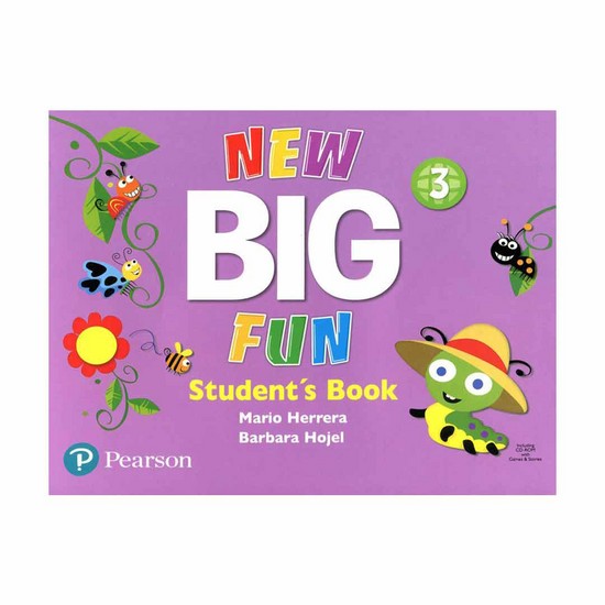 New Big Fun 3(student book+work book+CD+DVD)