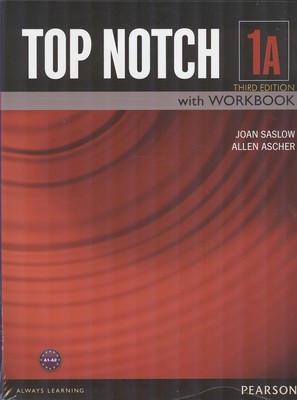 (TAP NOTCH 1A with work book (saslow