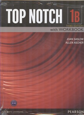 (TAP NOTCH 1B with work book (saslow