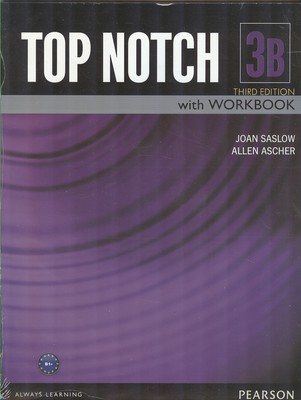 (TAP NOTCH 3B with work book (saslow