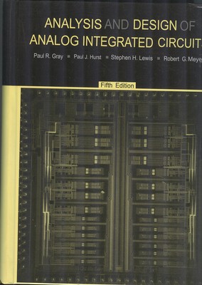 analysis and design of analog integrated circuits edition 5