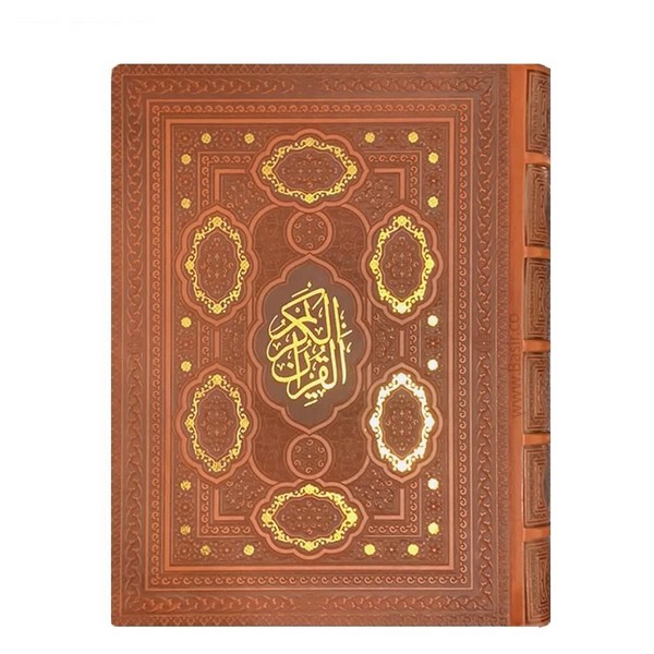 قرآن‏ وزیری‏ ؛ معطر لبه طلا ترمو ؛ همراه با جعبه