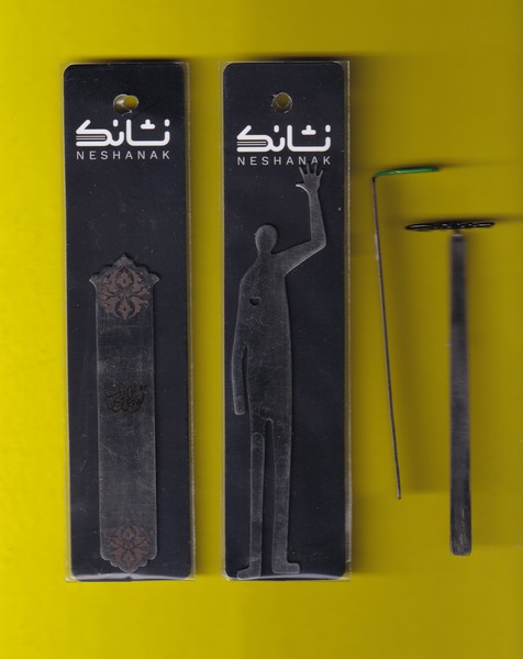 نشانک فلزی استیل