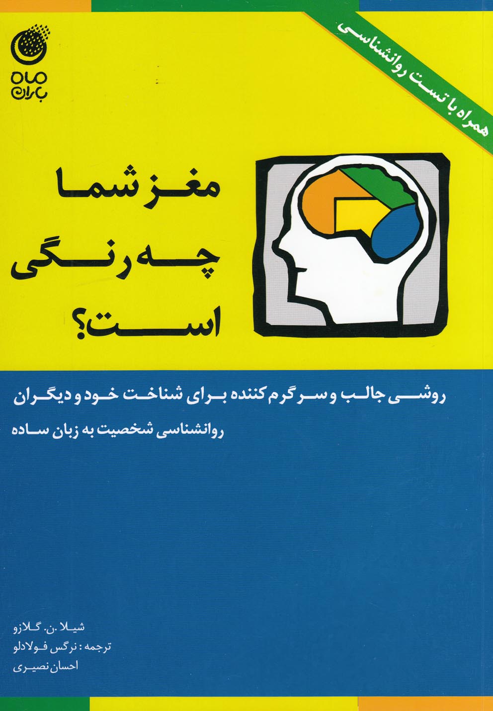 تصویر  مغز شما چه رنگی است