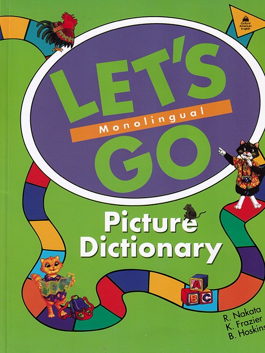 Lets go Picture Dictionary (Monolingual) +QR code