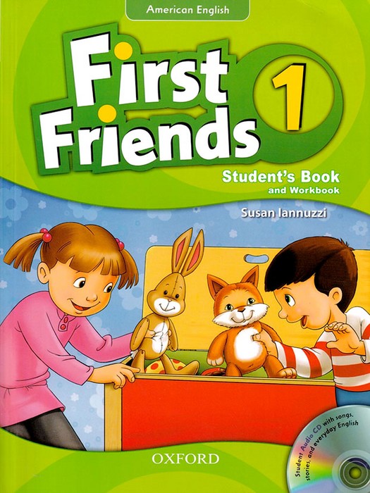 First Friends 1 with workbook +QR code (قطع رحلی)