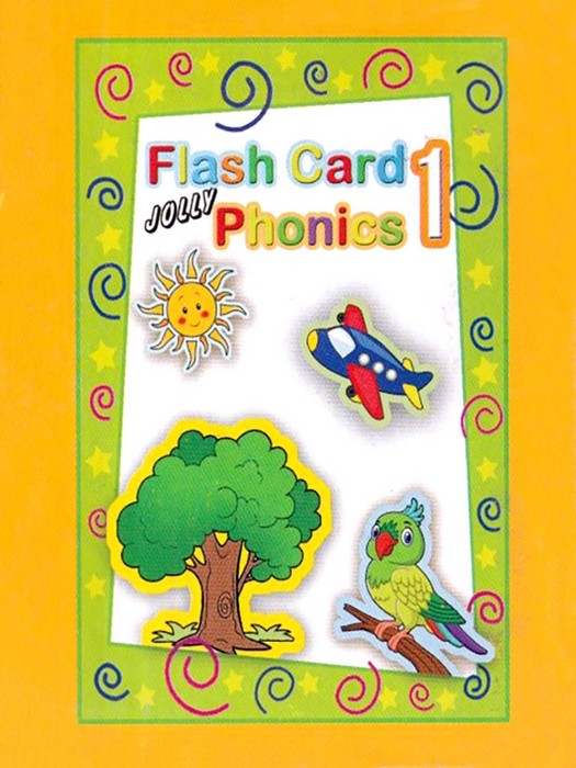 فلش کارت Flash Cards 1 Jolly Phonics 