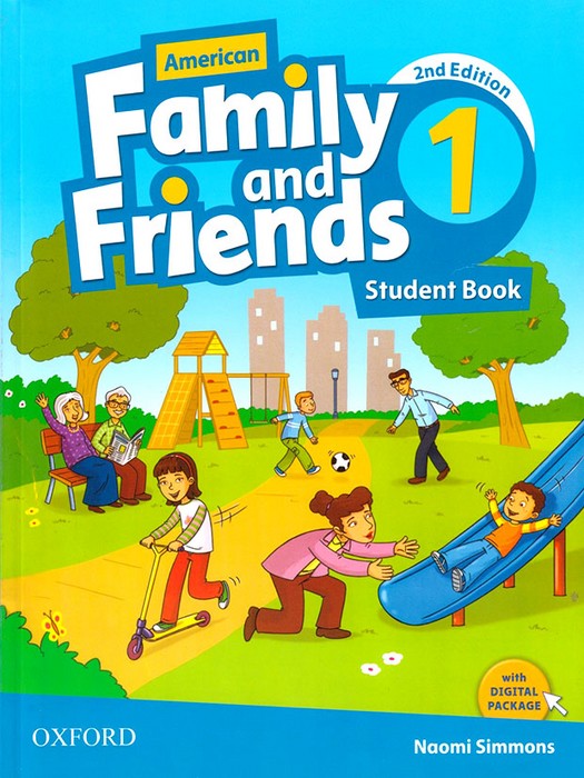 Family and Friends 1 (2nd Edition) SB+WB +QR code (قطع رحلی)