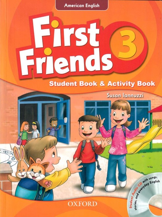 First Friends 3 with workbook +QR code (قطع رحلی)