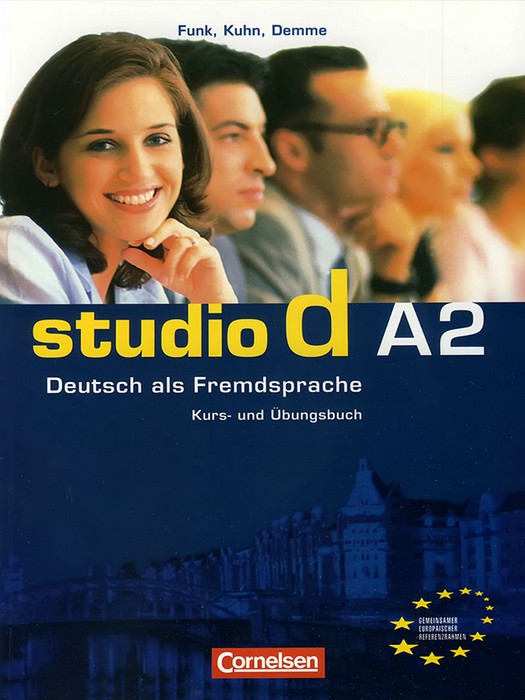 Studio D A2 SB+WB+DVD  (دو جلد - قطع رحلی) (زبان آلمانی)