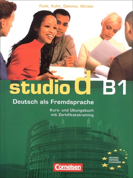 Studio D B1 SB+WB+DVD  (دو جلد - قطع رحلی) (زبان آلمانی)