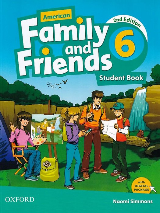 Family and Friends 6 (2nd Edition) SB+WB+QR code(قطع رحلی)