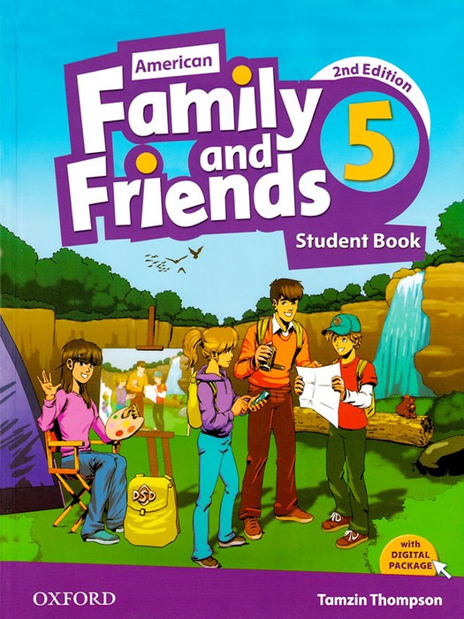 Family and Friends 5 (2nd Edition) SB+WB+QR code (قطع رحلی)