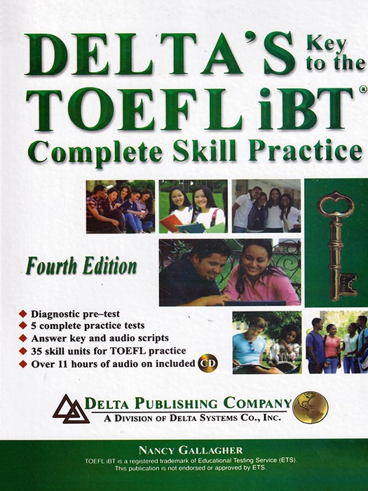 Deltas Key To TOEFL IBT 4th Edition +CD (قطع رحلی)