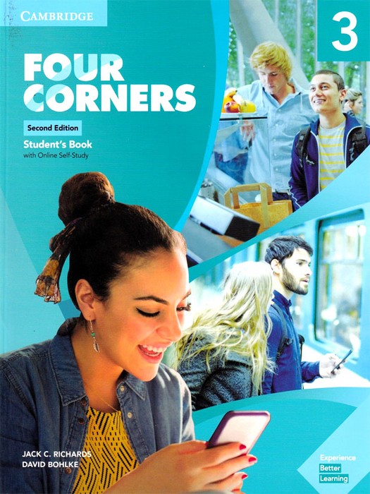 Four Corners 3 (2nd Edition) SB+WB+QR code (دو جلد)