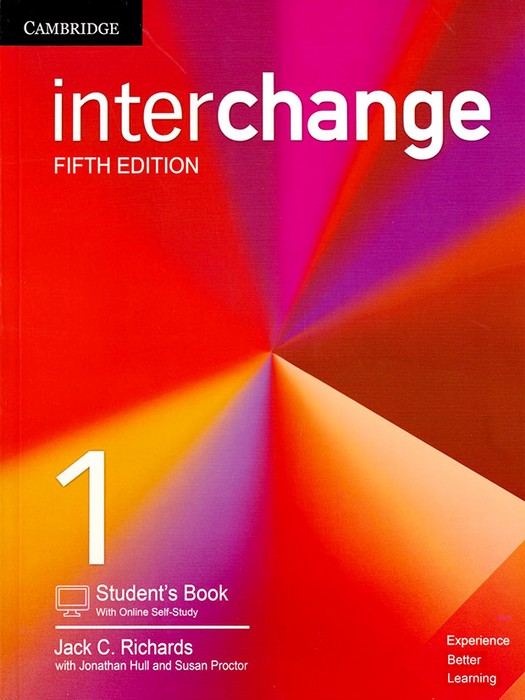Interchange 1 (5th Edition) SB+WB+QR code(دو جلد-قطع رحلی)