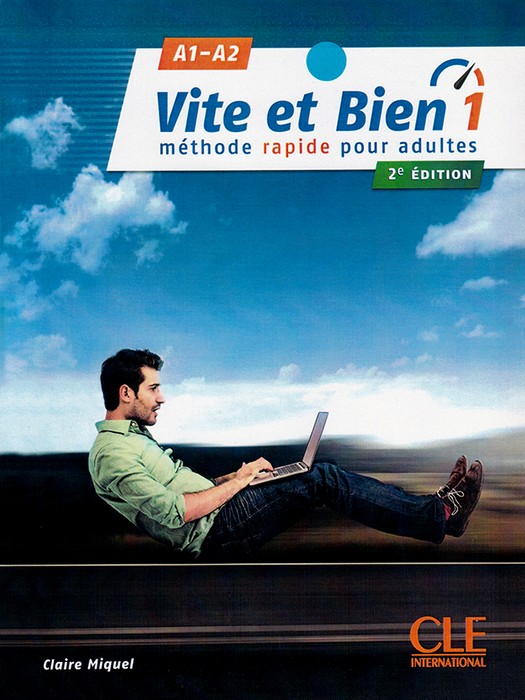 Vite et bien1  A1 A2 (2nd Edition) +DVD (سایز رحلی) (زبان فرانسه)