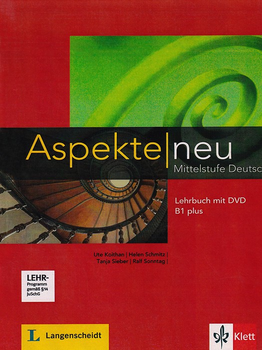 Aspekte neu B1 plus SB+WB+DVD (دو جلد) (زبان آلمانی)