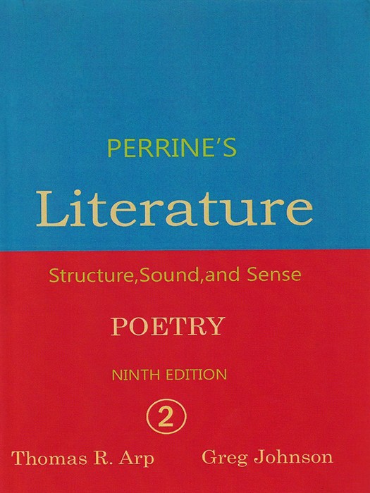 Perrines literature 2 Poetry (9th Edition) (برای دانشجویان رشته ادبیات انگلیسی)