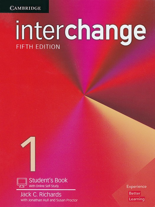 Interchange 1 (5th Edition) SB+WB+QR code(دو جلد-قطع وزیری)