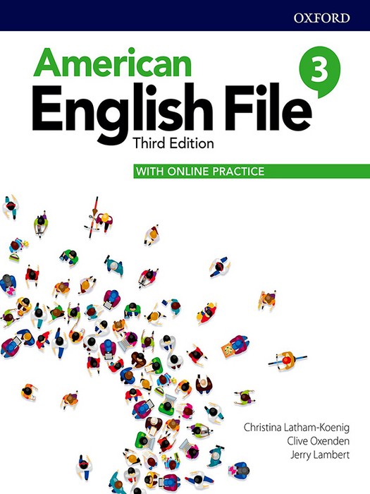 American English File 3 (3rd Edition) SB+WB+QR code(دو جلد)