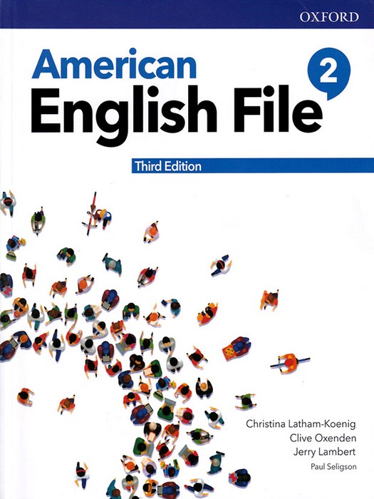 American English File 2 (3rd Edition) SB+WB+QR code(دو جلد)