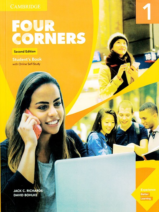 Four Corners 1 (2nd Edition) +SB+WB+QR code(دو جلد)