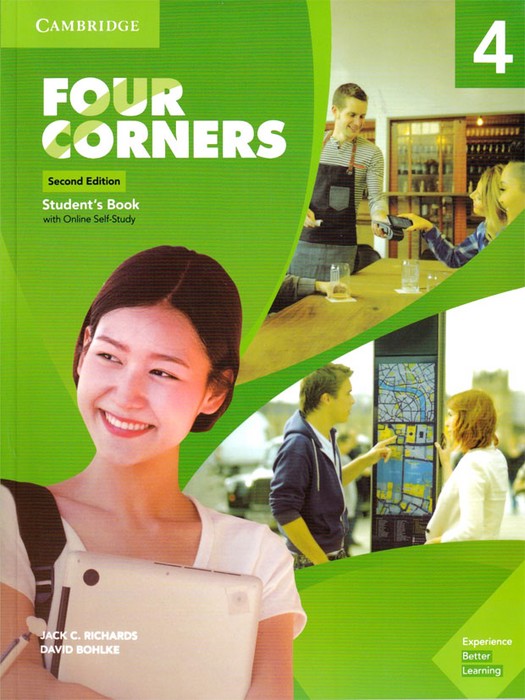 Four Corners 4 (2nd Edition) SB+WB+QR code (دو جلد)
