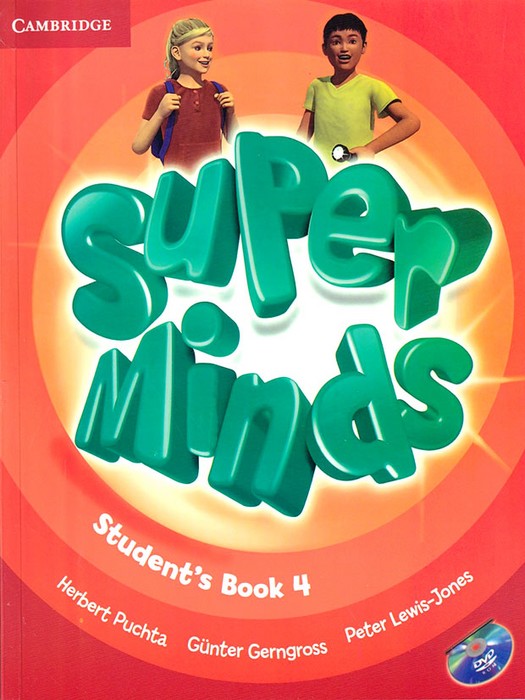 Super Minds 4 SB+WB+QR code(دو جلد)