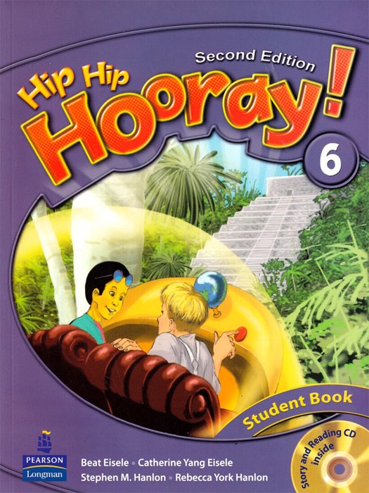 Hip Hip Hooray 6 (2nd Edition) SB+WB+CD (دو جلد بنفش)