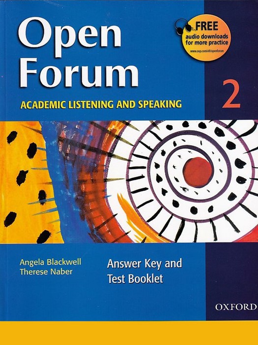 Open Forum Academic Listening And Speaking 2 +CD