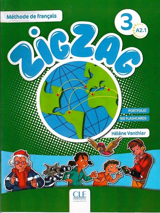 ZigZag 3( A2.1) Livre de leleve +DVD (دو جلد)