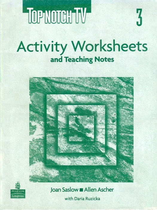 Top Notch TV 3 (Activity Worksheets and Teaching Notes)  